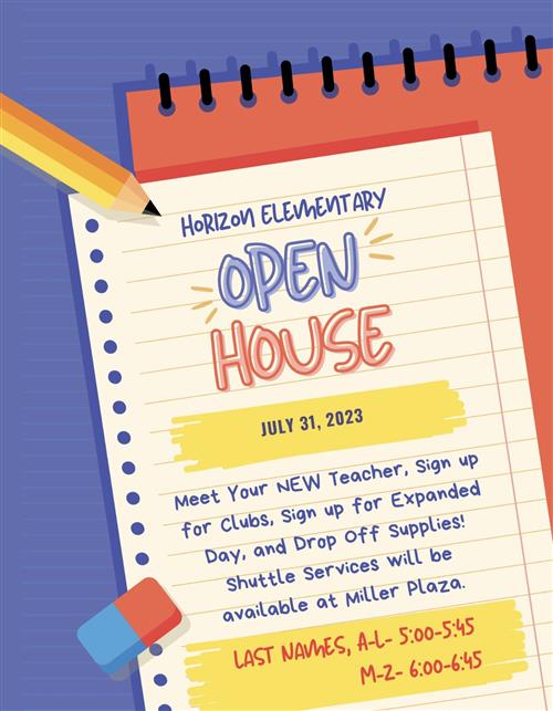  Open House